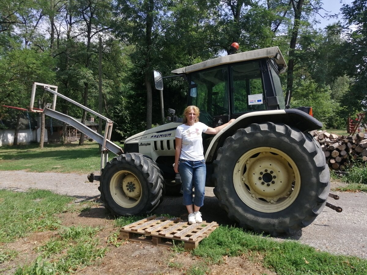 Snježana Guzi iz Trnovca bespovratna sredstva LAG-a Izvor uložila je u poljoprivrednu mehanizaciju